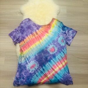1XL/2XL. Sacred Threads Tie-Dye Top - 225320. CL/GR 05